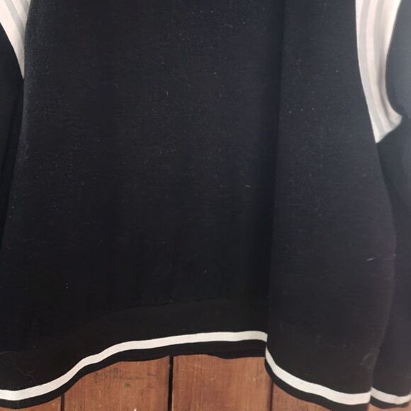 N.Y. BLACK Yankees Vintage Wool Bomber J.W. Nostalgia 1933 Negro League Club - Picture 6 of 14